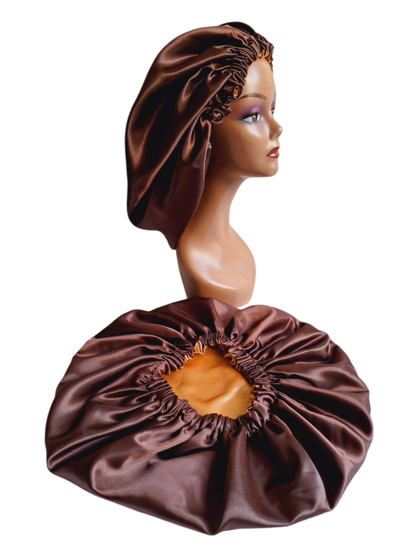 Bonnet en satin XL