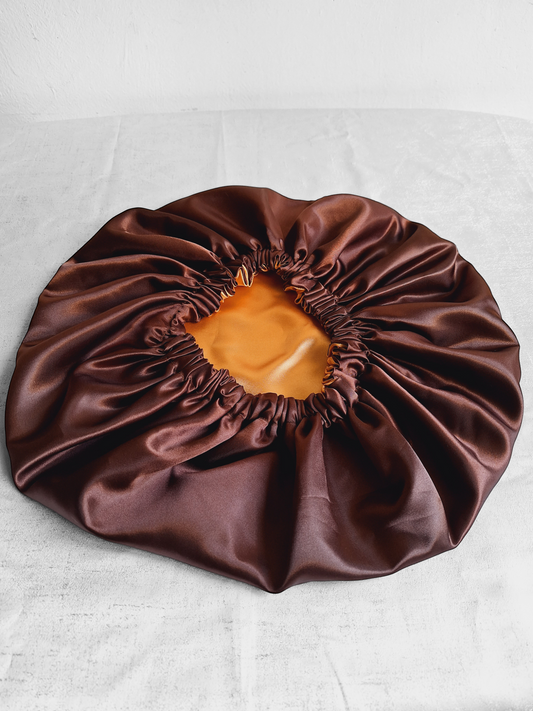 Bonnet en satin XL